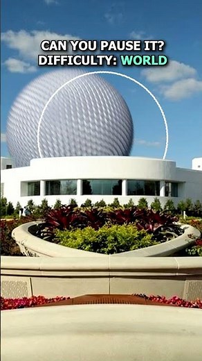 Can You Pause It? EPCOT Edition