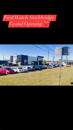 First Watch Stockbridge opened today at 2265 Jodeco Rd McDonough, Ga 30253 (Stockbridge City Limits) to an overflow crowd delighted to welcome the first south metro Atlanta First Watch to Henry County. The cheerful crowd celebrated the class A restaurant located at I-75 and Jodeco Rd, Exit 222. The new Bridges at Jodeco mixed use development is anchored by Costco and Sprouts Farmer Market! Last year the first elevated Chick-Fila in America opened. Early projection indicate a possible record open