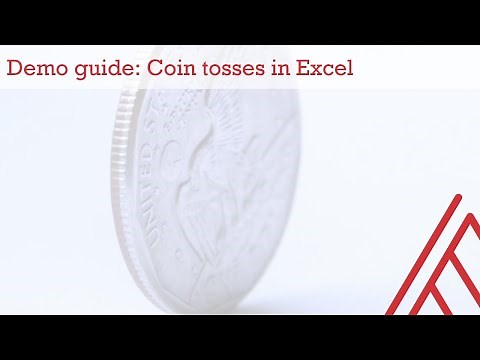 Demo guide: Coin toss in Excel