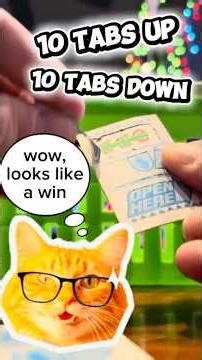 Day 8 - First Tab MAGIC🪄 - 10 Tabs Up 10 Tabs Down