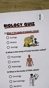 886K views · 13K reactions | Biology Quiz | QUIZZ | Facebook