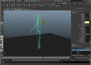 Lightning Rig (maya pfx)
