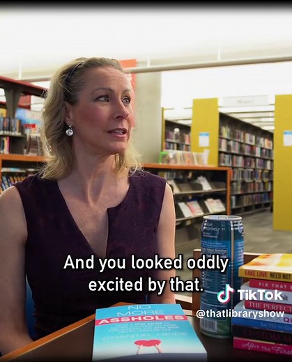 this got AWKWARD… 😂😂 #ThatLibraryShow #Kiss #Interview @Canada’s Dating Coach ♥️