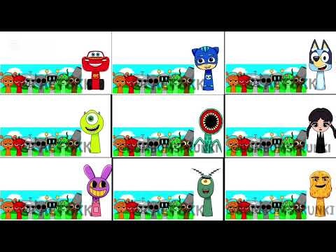 My Sprunki OC Lightning Mcqueen Nineparison 2