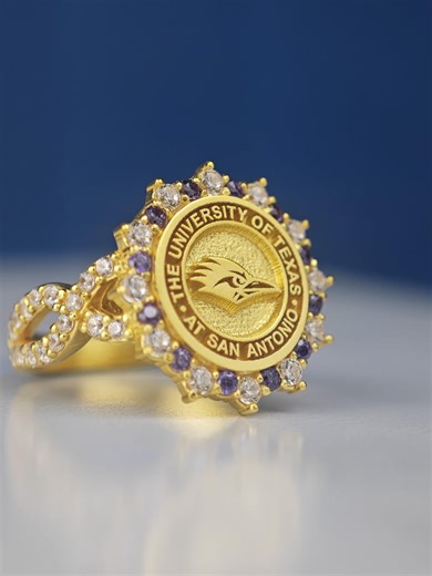 Sterling Silver University Ring, Custom College Class Ring, Graduation Gift - Etsy