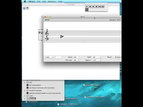 Open Music Tutorial 1 - part 1
