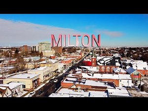 Explore MILTON Downtown || Aerial view || Milton Ontario || Canada