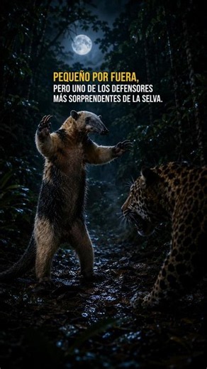 when the tamandua feels in danger it uses its claws #animals #amazon