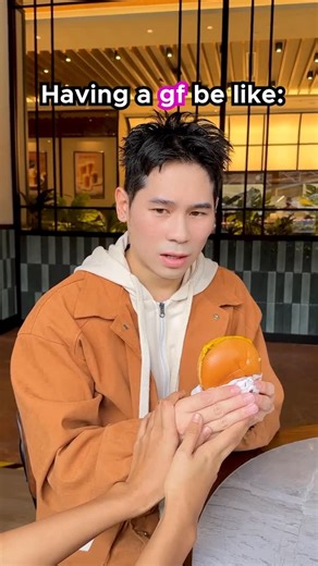 Brandon Hee on Instagram: "She said she’s full when we were ordering food"