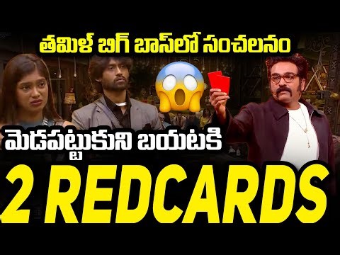 తమిళ్ బిగ్ బాస్ లో సంచలనం | Sensation In Tamil BigBoss | #biggbosstelugu | bigboss telugu news
