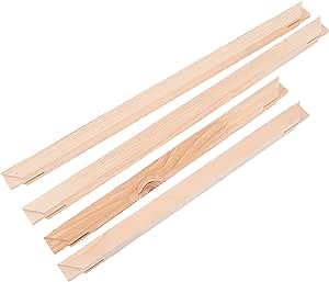 Amazon.com: VICASKY DIY Canvas Stretcher Bars Canvas Frame Easy to Assemble Gallery Wrap Oil Frame Kits Canvas Wood Stretcher Bars for Oil Paintings Prints Paint 40X30cm
