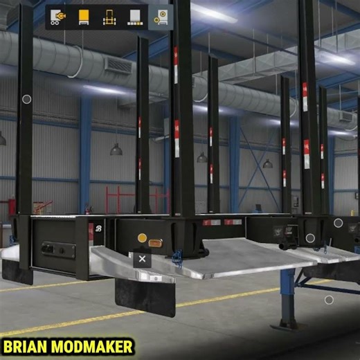 48ft Manac Logging Trailer for ATS