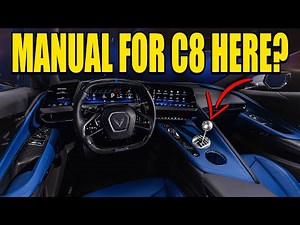 C8 Corvette Manual! GM Could Make It Happen!