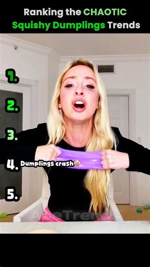 Ranking The Funniest Chaotic Squishy Dumpling Moments 🥟 #shorts #satisfying #ranking #viral #fyp