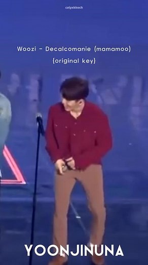 Aku penasaran sama range vocal woozi, dia nyanyi pake kunci cewe gampang banget #seventeen #세븐틴 #woozi #우지