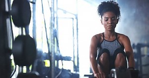Gym Training Woman Rowing Machine Fitness Stock Footage Video (100% Royalty-free) 1111545847 | Shutterstock