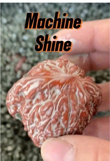 10,000 Revolutions Transform Walnut into Marble (ASMR)