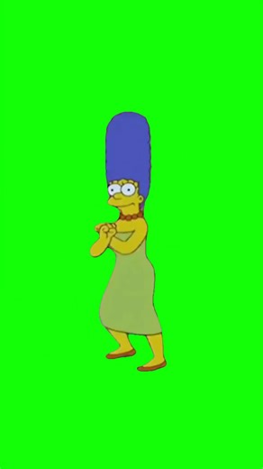 Marge Simpson in Fortnite | Green Screen