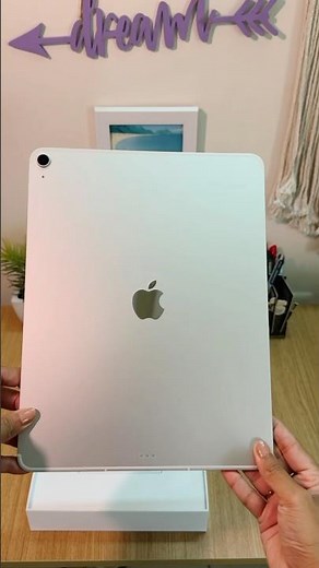 Unboxing my New iPad 🍎 (M3 iPad Air with Magic Keyboard and Apple Pencil Pro) #shorts