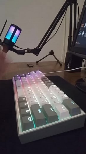 Redragon Fizz K617 RGB Mechanical Keyboard with Outemu Red Switch