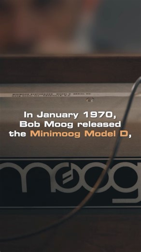 Moog Music on Instagram: "Last month, we celebrated a very special milestone in the Minimoog Model D’s journey - 55 years since Bob Moog released the first instrument of its kind. 🎛️ We wanted to share this moment with some of our artists around the world to celebrate the legacy and get a feel of what the Minimoog truly means to them. We’d love to hear from you too in the comments - how has the Minimoog impacted your musical journey? #Moog #Minimoog #MinimoogModelD #BobMoog"