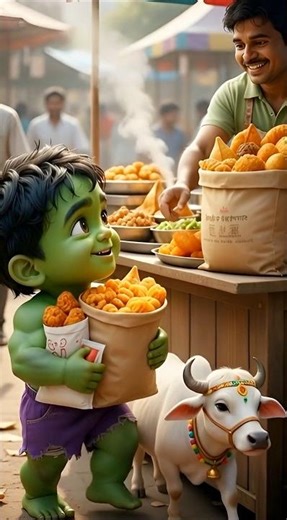 The Saddest Baby Hulk Moment 😭💔 #Hulk #Shorts