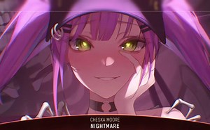 Nightcore - Nightmare (Lyrics)_哔哩哔哩_bilibili