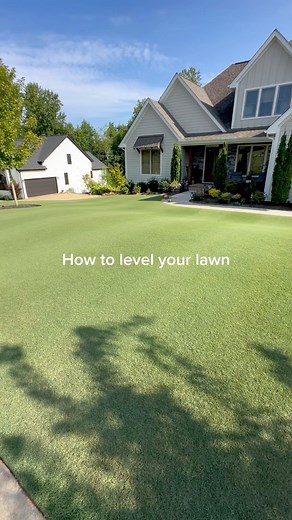 How to level your lawn ⛳️ | The Lawn Dad