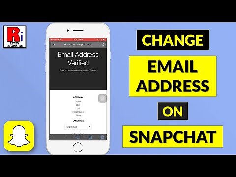 How to Change Email Address on Your Snapchat Account