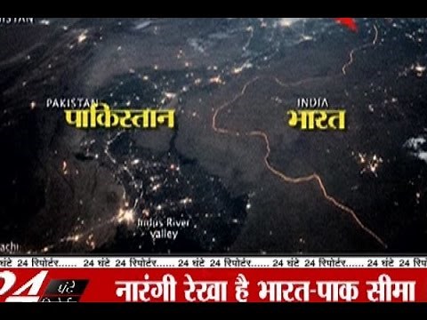Watch how beautiful the India-Pakistan border looks from space