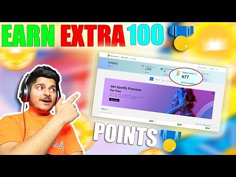 EARN EXTRA 100 POINTS DAILY IN MICROSOFT REWARDS | 🔴 LIVE PROOF 🔴