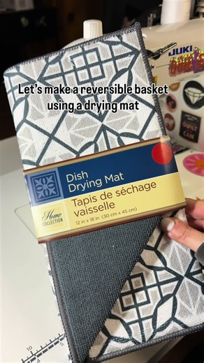 Create a Reversible Basket with a Drying Mat