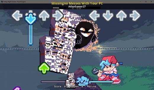 Missingno Messes With Your PC Mod for Friday Night Funkin' | FNF Mods