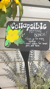 16 reactions | I can attest to how simple and perfect this potting bench is! (Yes. I bought one) easy to hang, unlatch and then fold out, it makes a quick repot day SO fun. I actually even have mine indoors. Such a cool concept and the perfect addition to any gardeners home. #pottingbench #repotting #houseplants #plantsmakepeoplehappy #gardenersofinstagram #knollwoodgardencenter #gardencenterfun #gardencentersofdayton #dayton #beavercreek #937 #gemcity #ohio | Knollwood Garden Center | Facebook