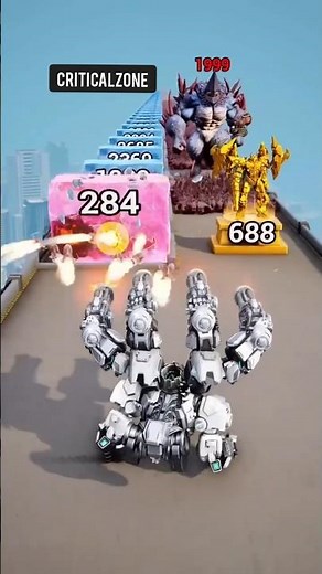 Mega Robot vs Godzilla Final Showdown | Set 690 #Gameplay #Mecha #Shorts