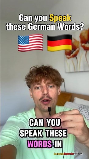 Can you Speak these German Words? #learning #languages #easy #german #pronunciation #lesson