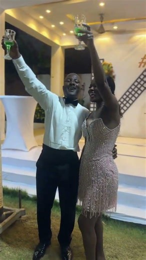 Wedding toast beautifully done #wedding #weddingdance
