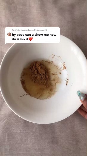 Cinnamon and Egg Face Mask Tutorial