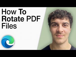 How to Rotate PDF Files on Microsoft Edge [2025 Full Guide]
