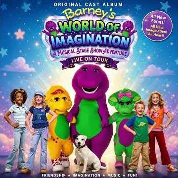 Barney's World Of Imagination Original Cast Album - Floating Together So Free