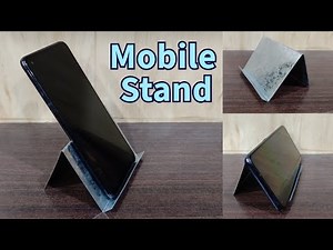 Metal Mobile Stand Homemade for Table | Universal Phone Holder DIY