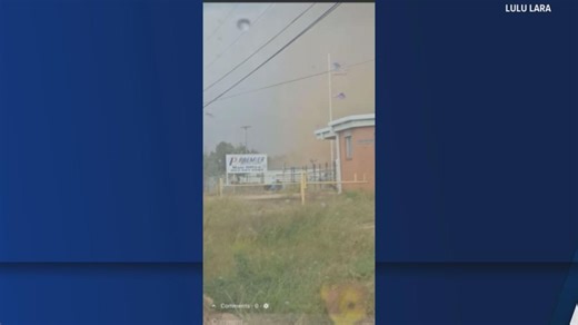 Massive storm clouds spotted in Kilgore area