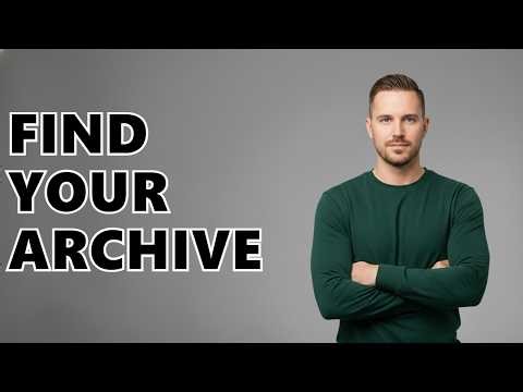 Where Is Apple Mail Archive Stored?