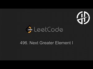 496. Next Greater Element I (LeetCode)