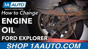 How to Change Engine Oil 2011-19 Ford Explorer