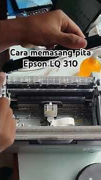 Cara pasang pita Epson LQ 310 #shortvideo #shortsvideo #shorts #short #printer #instinkprint #viral