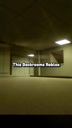 THIS is the BEST Backrooms roblox game… #roblox #robloxgames #shorts