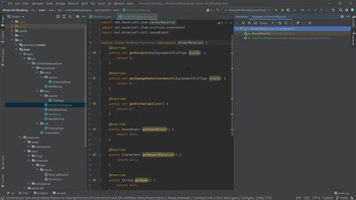 Add CUSTOM ARMOR to Minecraft 1.16.5 ｜ Forge 1.16.5 Modding #17-299 140