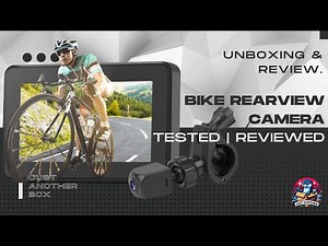 Blueear 1080P Bike Rearview Camera with 4 3 Screen – Wide Angle 3 Screen – Wide Angle