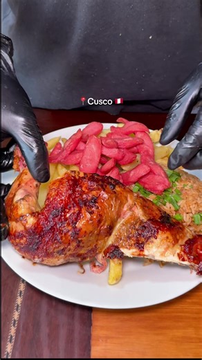 Pollo a la brasa más viral en Cusco